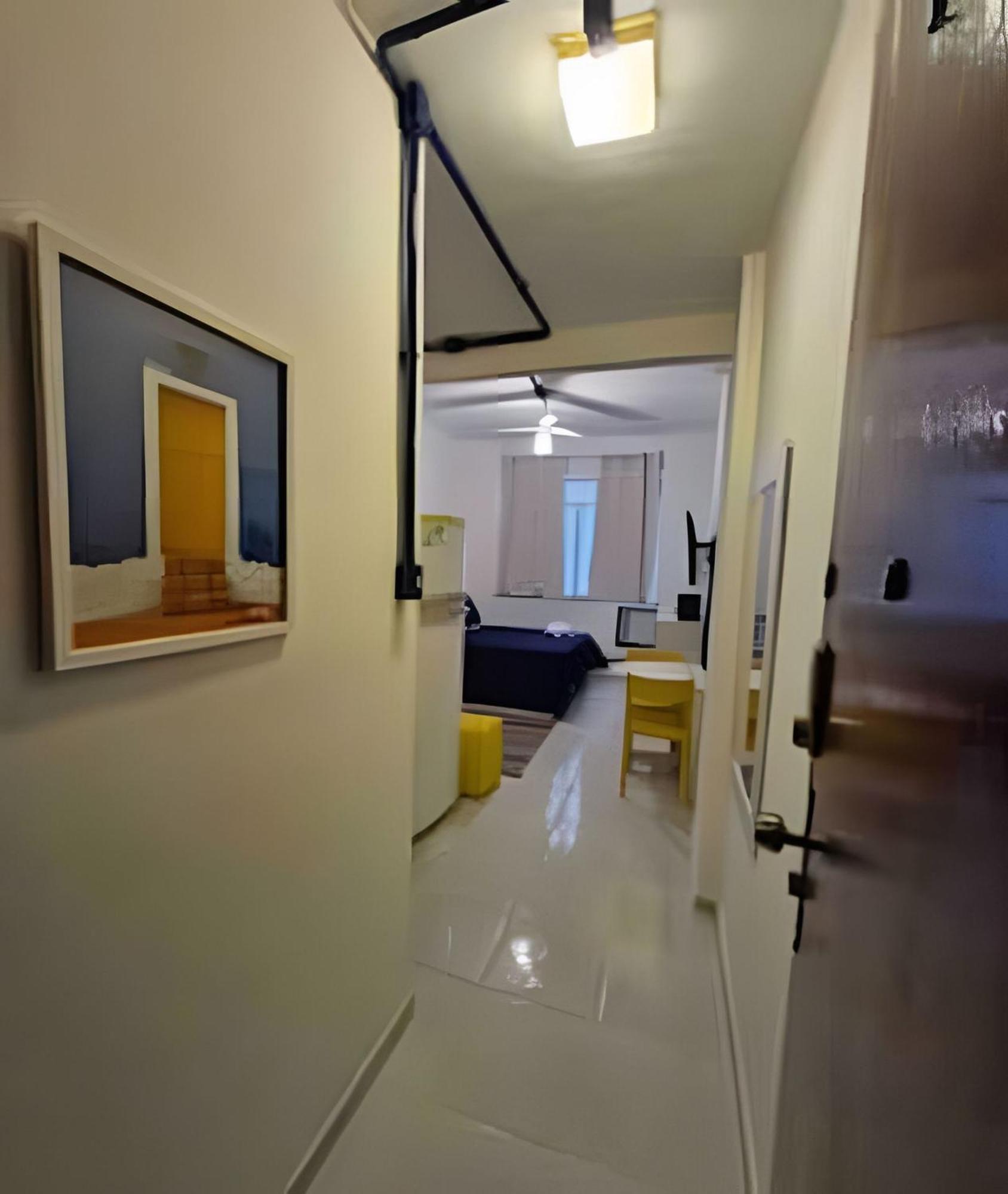 Studio Pe Na Areia Em Copacabana Rio de Janeiro Esterno foto